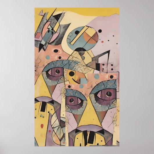 Poster Ce n'est pas Tiki - Ken Gage Surreal Art (Devant)