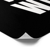 Poster Ce n'est pas une pastèque - Palestinien keffiyeh (Coin)
