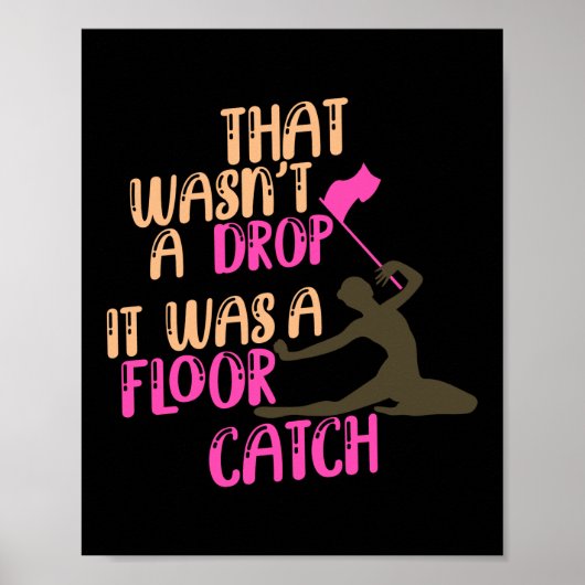 Poster Ce n'était pas une bande de Marching de Color Guar (Devant)