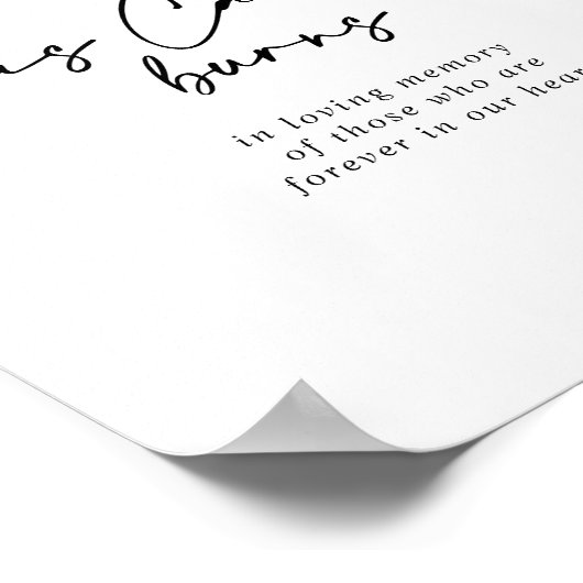 Poster Ce panneau élégant moderne de calligraphie de boug (Coin)