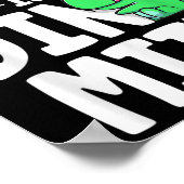 Poster Ce Principal Est Professeur Dynamique Dinosaur Pun (Coin)