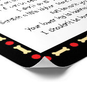 Poster Ce Que J'Ai Appris De Black Russian Terrier (Coin)