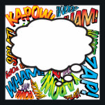 Poster Ce que je pense Bande dessinée Pop Art<br><div class="desc">AFFICHE DE BULLE DE BANDE DESSINÉE D'ART POP PERSONNALISÉE. Laissée vierge pour que vous puissiez la personnaliser. Écrivez à la main ou utilisez l'une des superbes polices de caractères de Zazzle pour ajouter votre message, votre nom ou celui d'un être cher pour créer un cadeau unique. Personnalisez, modifiez, faites-en votre...</div>