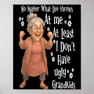Poster ce que la vie me réserve au moins je n'ai pas la l