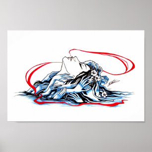 Poster Ce que l'eau m'a donné