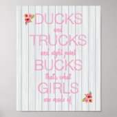 Poster Ce que les filles sont faites de pépinière (Devant)