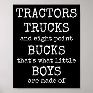 Poster Ce que les petits garçons sont faits de l'ensemble