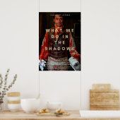 POSTER CE QUE NOUS FAISONS DANS LES OMBRES TAIKA WAITITI (Cuisine)