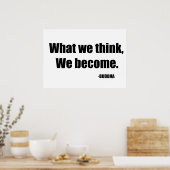 Poster Ce que nous pensons devenir (Cuisine)