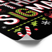 Poster Ce que Sigma Funny Santa Clause Gen Alpha X mas (Coin)