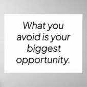 Poster Ce que vous évitez d'afficher (Devant)