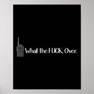 Poster Ce que Walkie Talkie Over Funny Radio