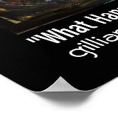 Poster "Ce Qui Arrive Quand Vous Ne Dites Rien" (Coin)