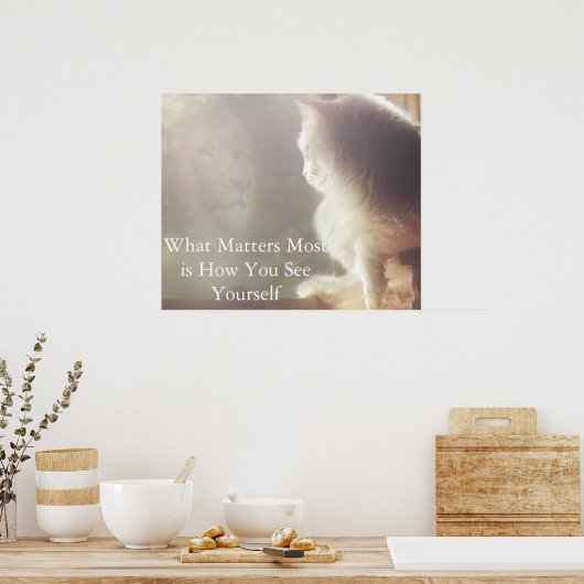 Poster Ce qui compte le plus, c'est comment vous vous voy (Cuisine)