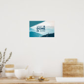 Poster Ce Qui Est Fait Est Fait (Cuisine)