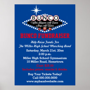 Poster Ce Qui Se Passe Au Bunco Fundraiser