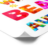 Poster Ce qui vous différencie est magnifique (Coin)