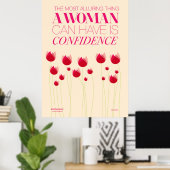 Poster Ce Qu'Une Femme Peut Avoir De Plus Alléchant, C'Es (Bureau à domicile)