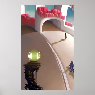 Poster Ce Rêve Est Son Voyage, Pas Son Art De Destination