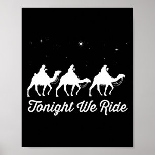 Poster Ce soir nous faisons une promenade à dos de chamea