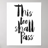 Poster Ce Trop Devrait Passer (Devant)