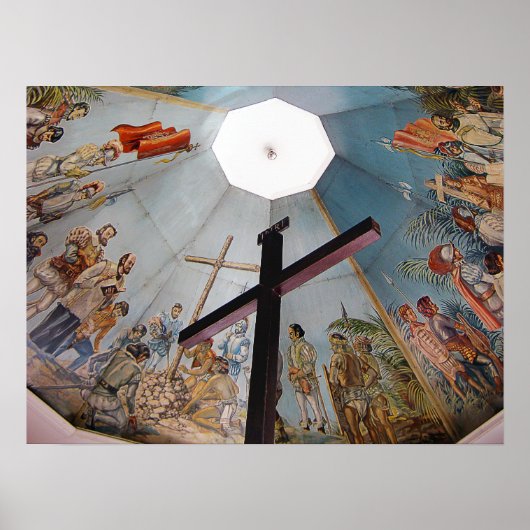 Poster Cebu, Croix de Magellan (Devant)
