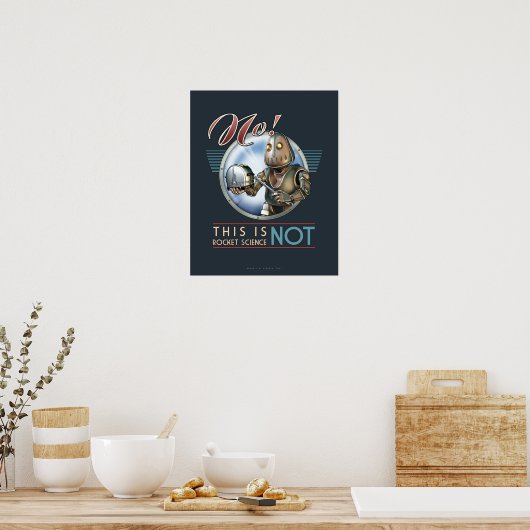 Poster Ceci n'est PAS l'affiche Rocket Science (16x20") (Cuisine)