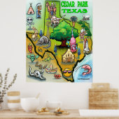 Poster Cedar Park Texas (Cuisine)