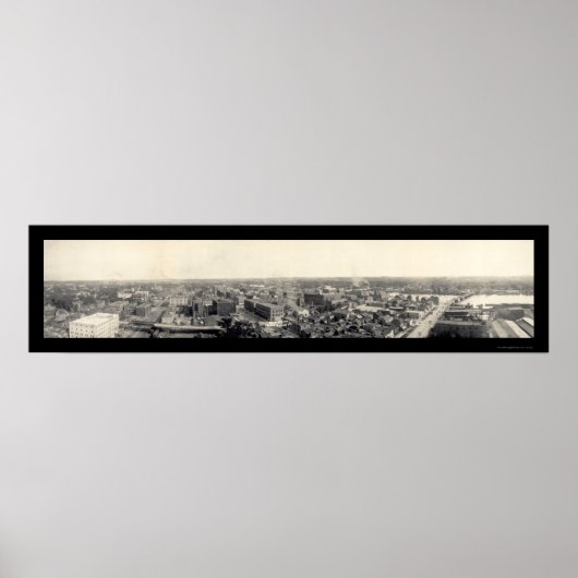 Poster Cedar Rapids, IA Photo 1907 (Devant)