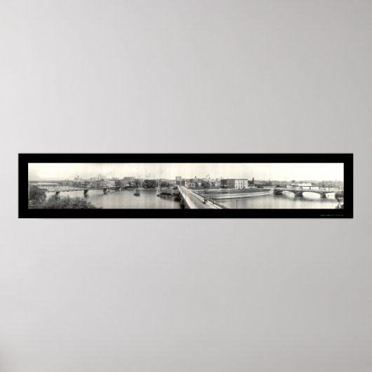 Poster Cedar Rapids, IA Photo 1914 (Devant)