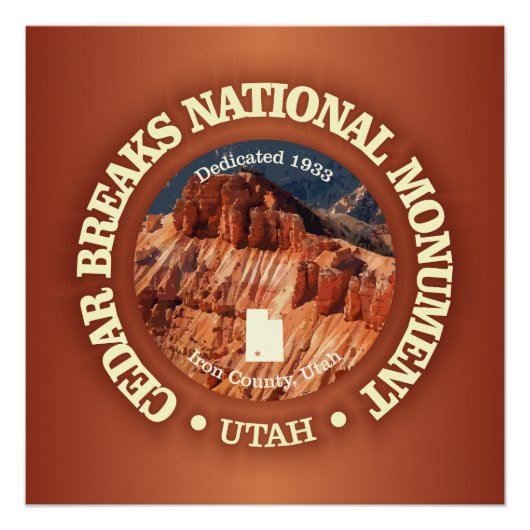 Poster Cèdre (NM) (Devant)