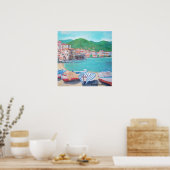 Poster Cefalu, Sicile Imprimer (Cuisine)