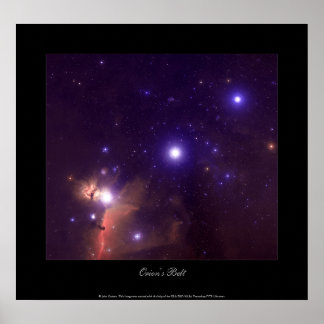 Poster Ceinture d'Orion