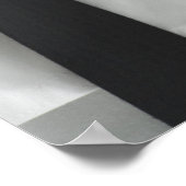 Poster Ceinture noire Karaté (Coin)