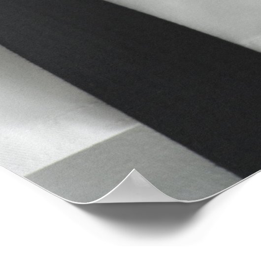 Poster Ceinture noire Karaté (Coin)