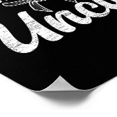 Poster Ceinture noire Oncle Karaté Oncle Fier Karate Oncl (Coin)