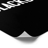 Poster Ceinture noire Taekwondo Karate (Coin)