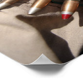 Poster Ceintures de munitions de calibre 50 (Coin)