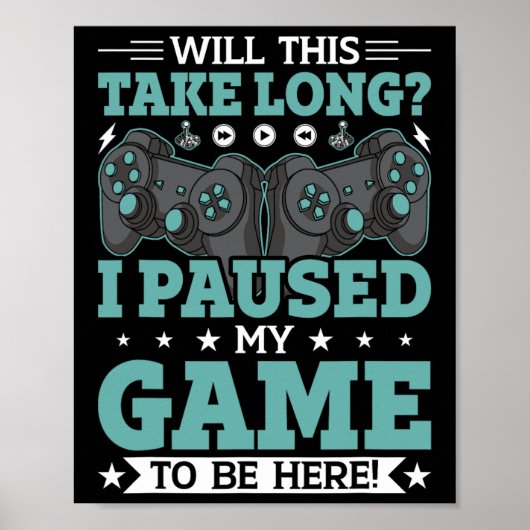 Poster Cela Prendra-T-Il Du Temps Que J'Ai Suspendu Mon J (Devant)