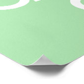 Poster Celadon Gardez le calme et continuer (Coin)