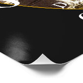 Poster Célébration Classe Grad Retrait 2024 Bateau de cro (Coin)