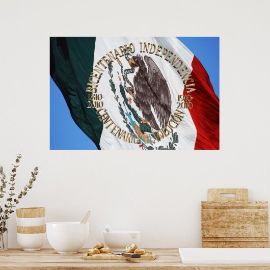 Poster Célébration de Bicentenario y Centenario (Cuisine)