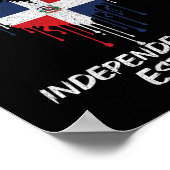 Poster Célébration de la fête de l'indépendance de la Rép (Coin)