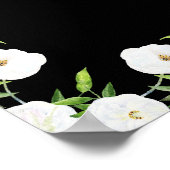 Poster Célébration de la mémoire florale de la citation L (Coin)