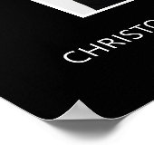 Poster Célébration de la photo de souvenir de funérailles (Coin)