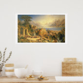 Poster Célébration de la récolte de raisins, Lac d'Orta,  (Cuisine)