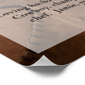 Poster Célébration de la vie au rodéo de cowboy, Photo d' (Coin)