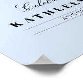 Poster Célébration de la vie avec cérémonie funéraire pho (Coin)