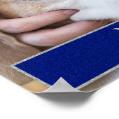 Poster Célébration de la vie Croix Bleue Chrétienne Photo (Coin)