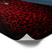 Poster Célébration de la vie Croix Photo Collage Funérail (Coin)